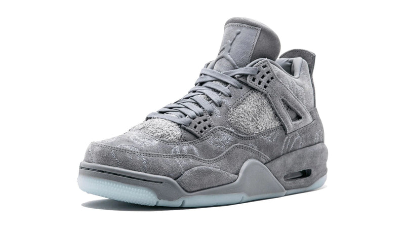 KAWS x Air Jordan 4 Retro – Rare Art Collab Sneaker with Glow-in-the-Dark Sole & Iconic XX Branding