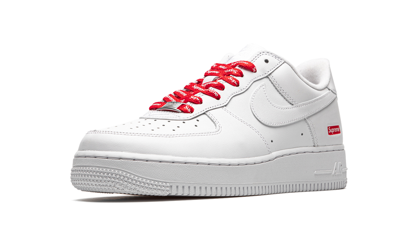 Supreme x Nike Air Force 1 Low 'Mini Box Logo' – CU9225-100 | White AF1 Low with Supreme Box Logo Detailing
