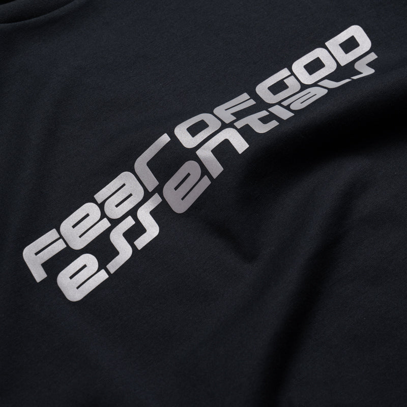 Fear Of God Essentials Ponte 90's Tee - Vintage Black