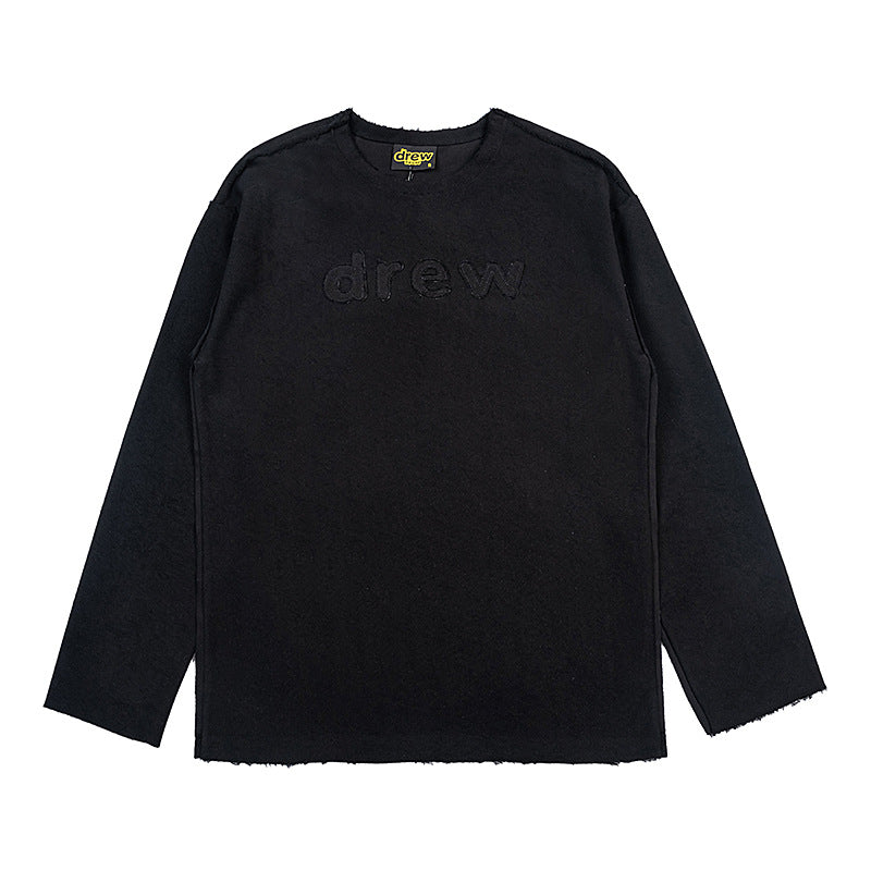 Drew House Sweatshirts Unisex Loose Crew Neck Logo Sweater