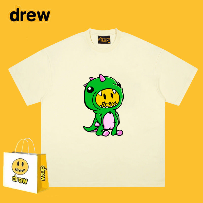 Drew T-shirts T-shirt Smiley Cartoon Print