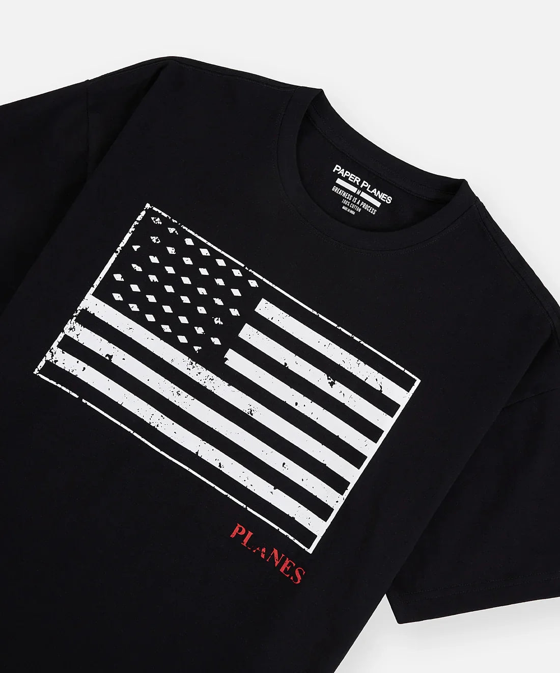 Paper Planes Black Diamond Flag Tee