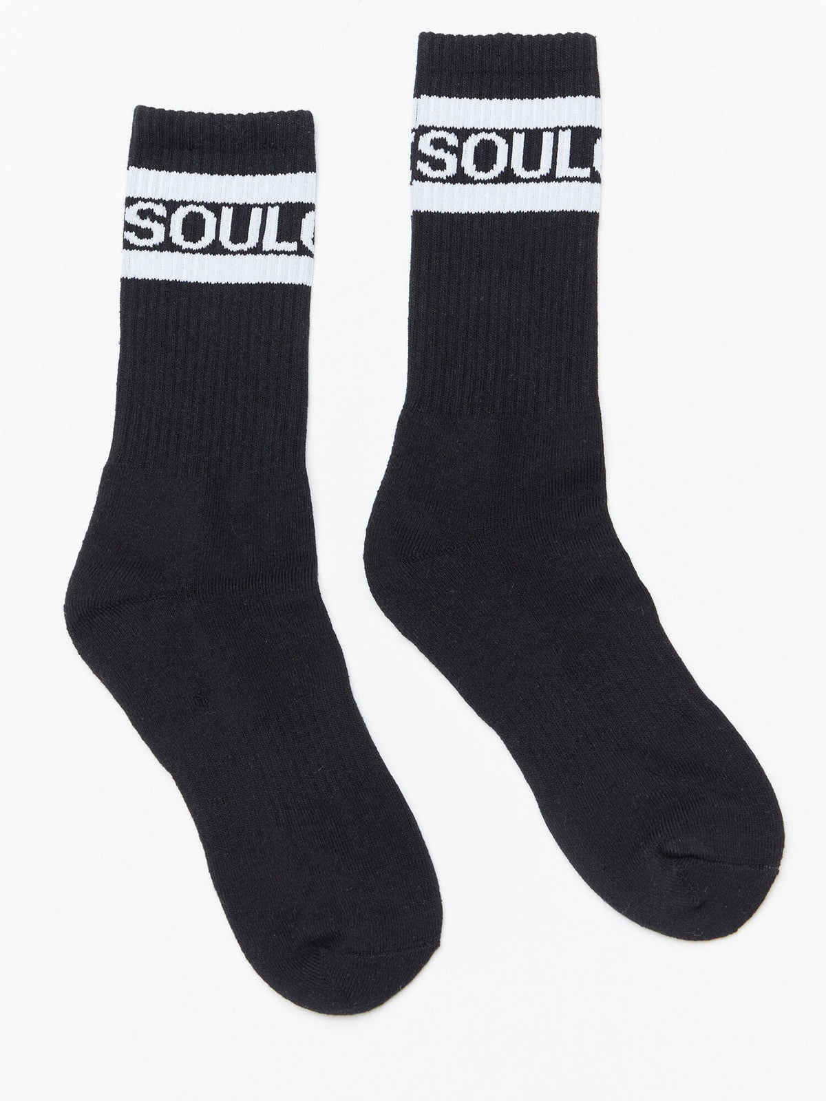BLACK CALF SOCK