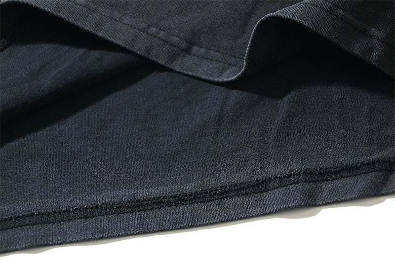 VALE USA Dreams Graphic Washed Black T-Shirt