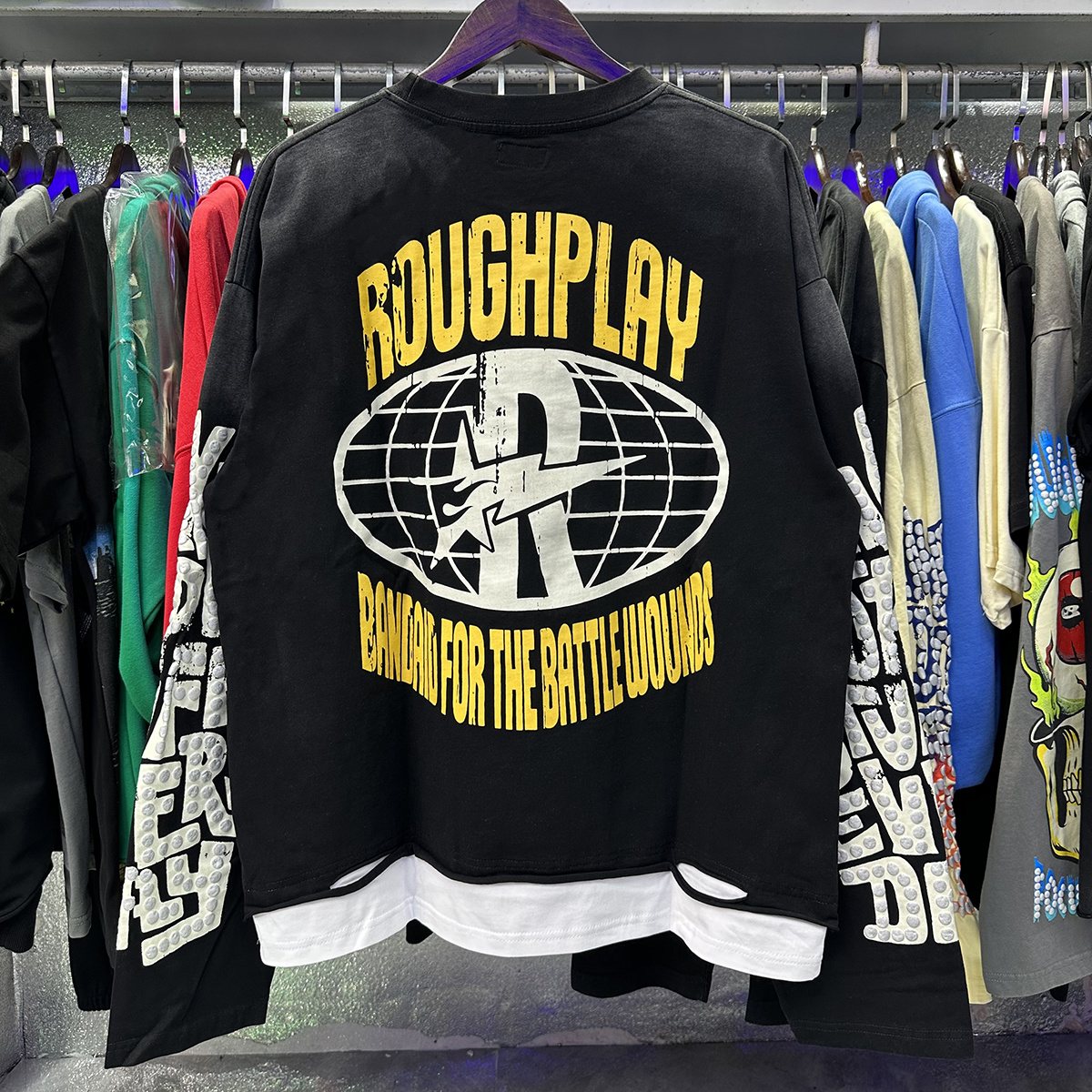 Rough Play Soul Is Mine Graphic Long-Sleeve T-Shirt