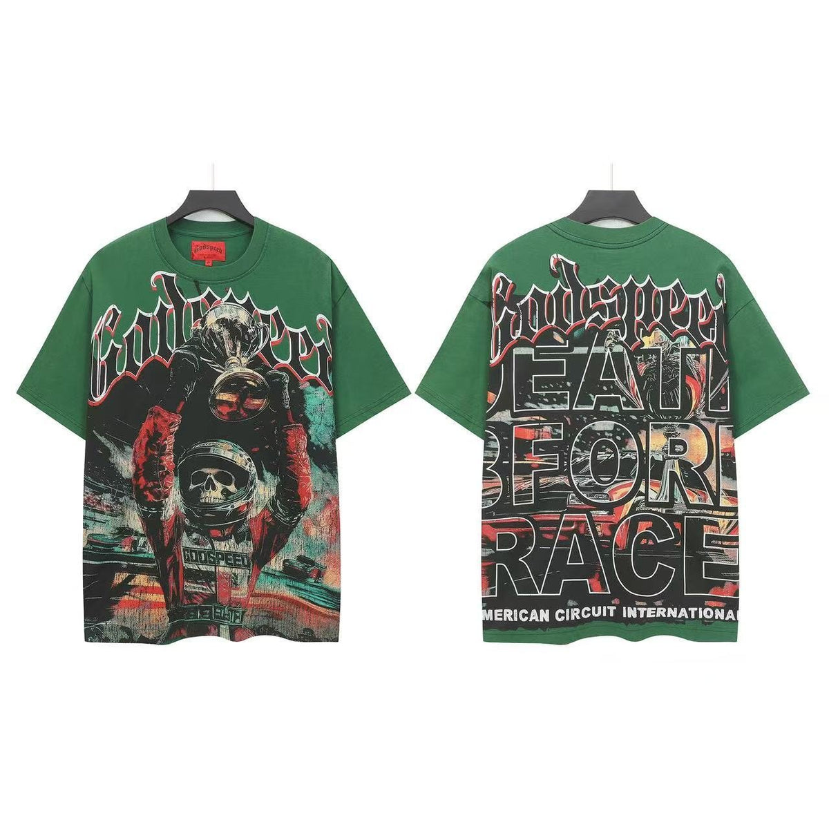 Godspeed Death Before Race Graphic T-Shirt