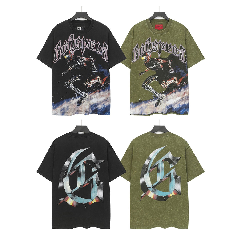 Godspeed Washed Rock Graphic T-Shirt