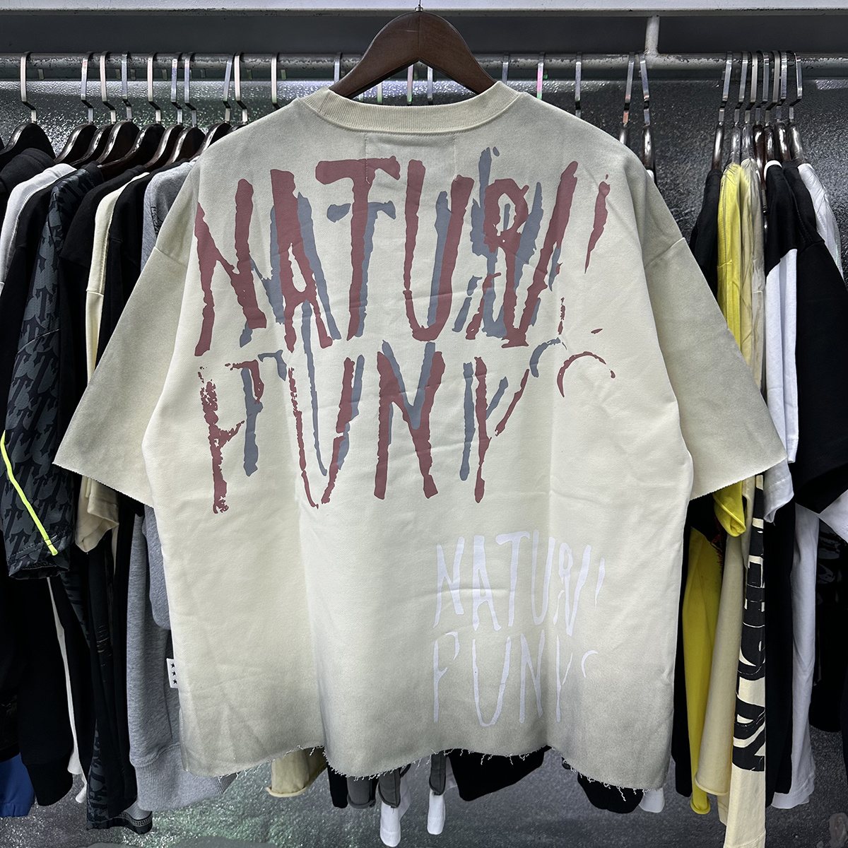 BKYS Revival Natural Punks Cropped Graphic T-Shirt