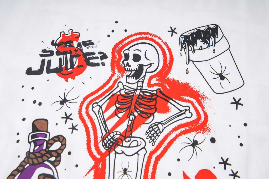 THAT'S A AWFUL LOT OF COUGH SYRUP Skeleton Graphic T-Shirt