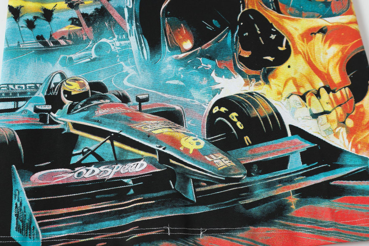 Godspeed Racing Skull Graphic Short-Sleeve T-Shirt