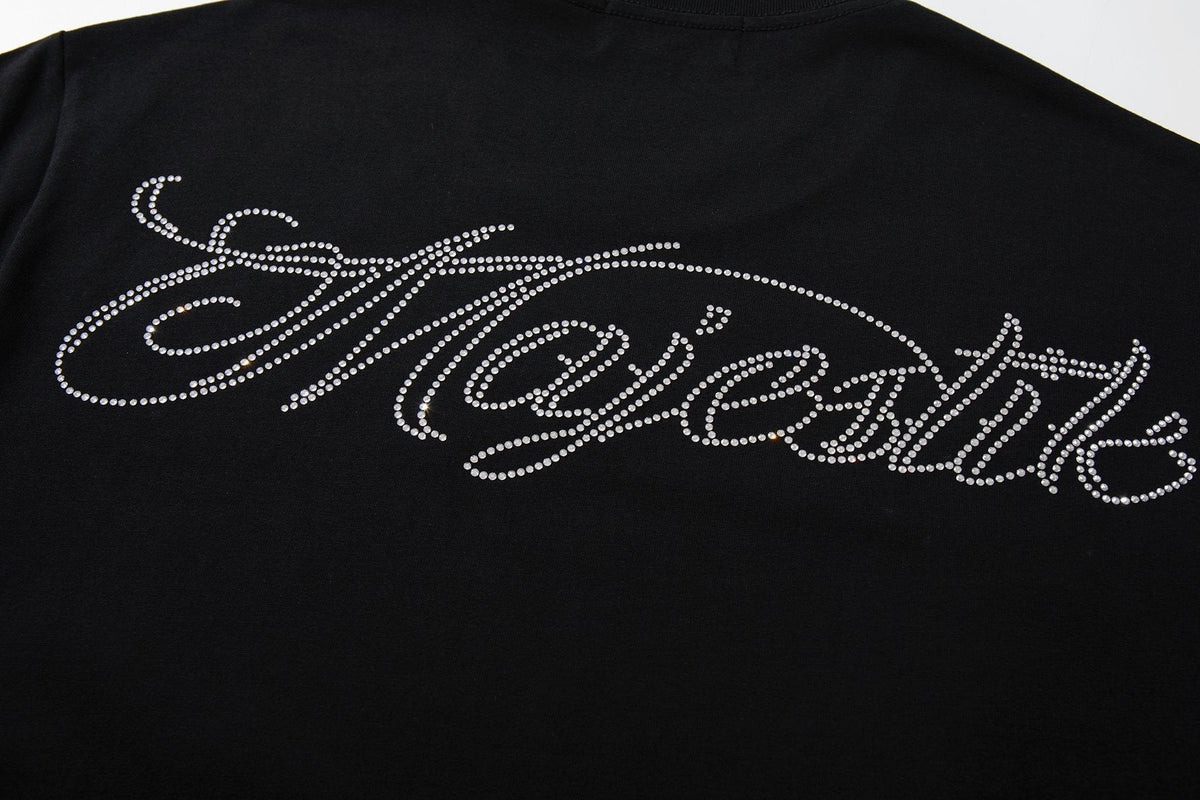 MAJESTIK Script Back Graphic T-Shirt