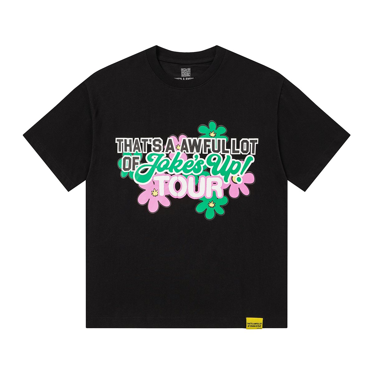 THAT'S A AWFUL LOT OF COUGH SYRUP Floral Tour Graphic T-Shirt