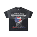 VALE USA Pure Bucket Basketball Graphic T-Shirt