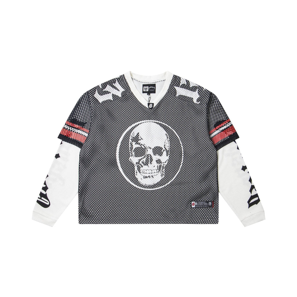 Godspeed Skull K-Back Mesh Long-Sleeve T-Shirt