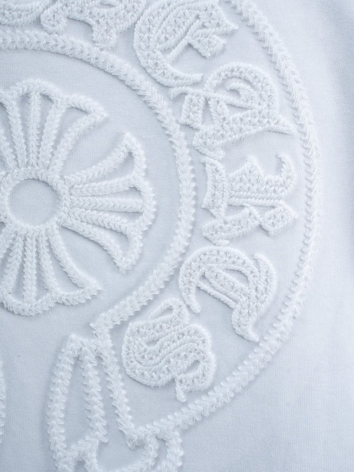 Chrome Hearts Horseshoe Embroidered Short-Sleeve T-Shirt