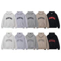 Fear Of God Essentials Rubber Print Letter Pullover Hoodie Unisex