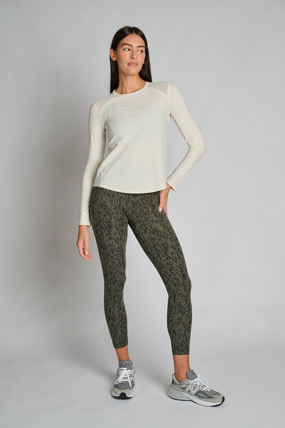 Sculpt Cross-Vent Long Sleeve