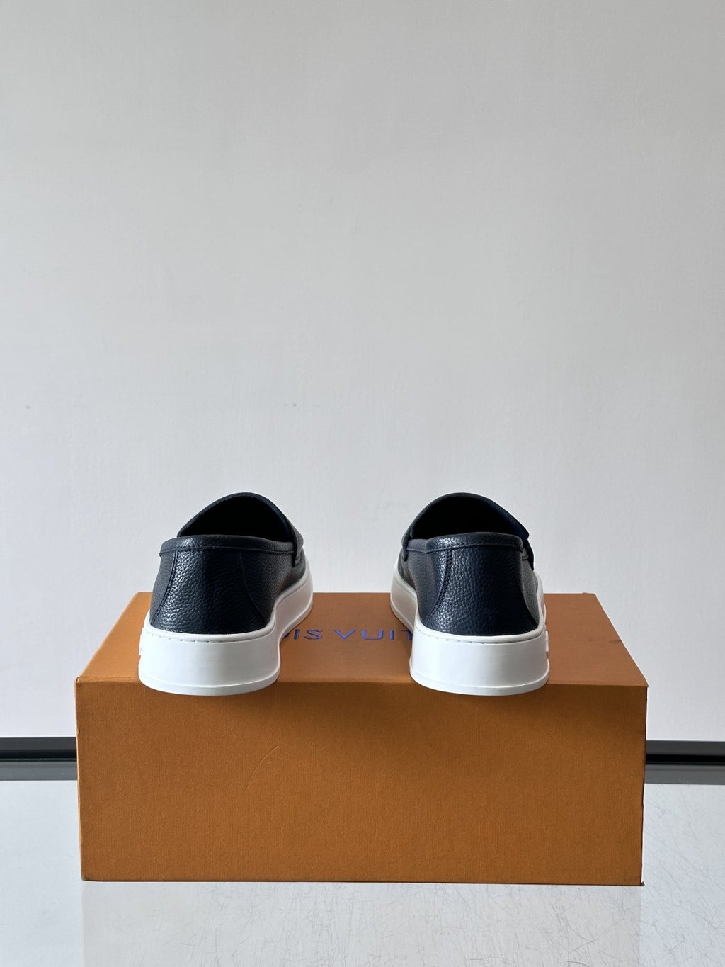 Louis Vuitton Black Platform Loafers