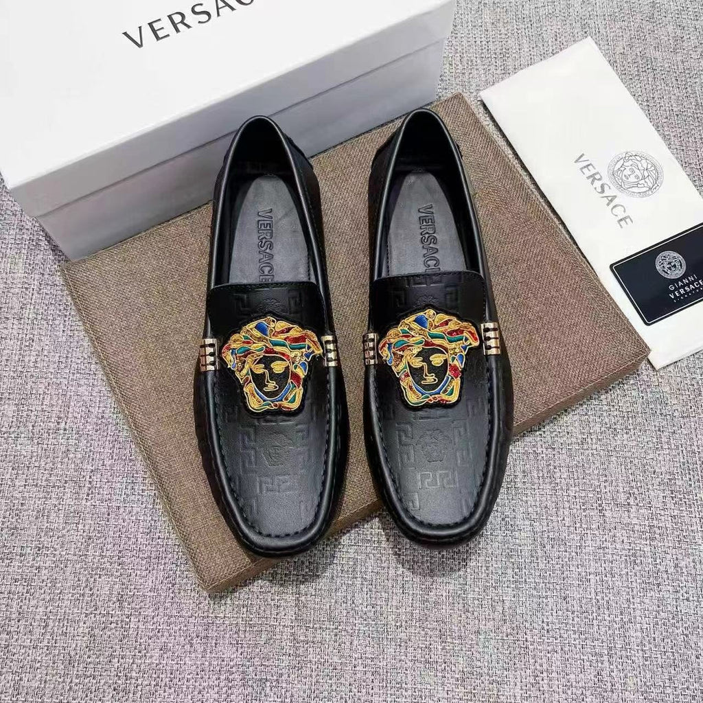 Versace Crest Loafers