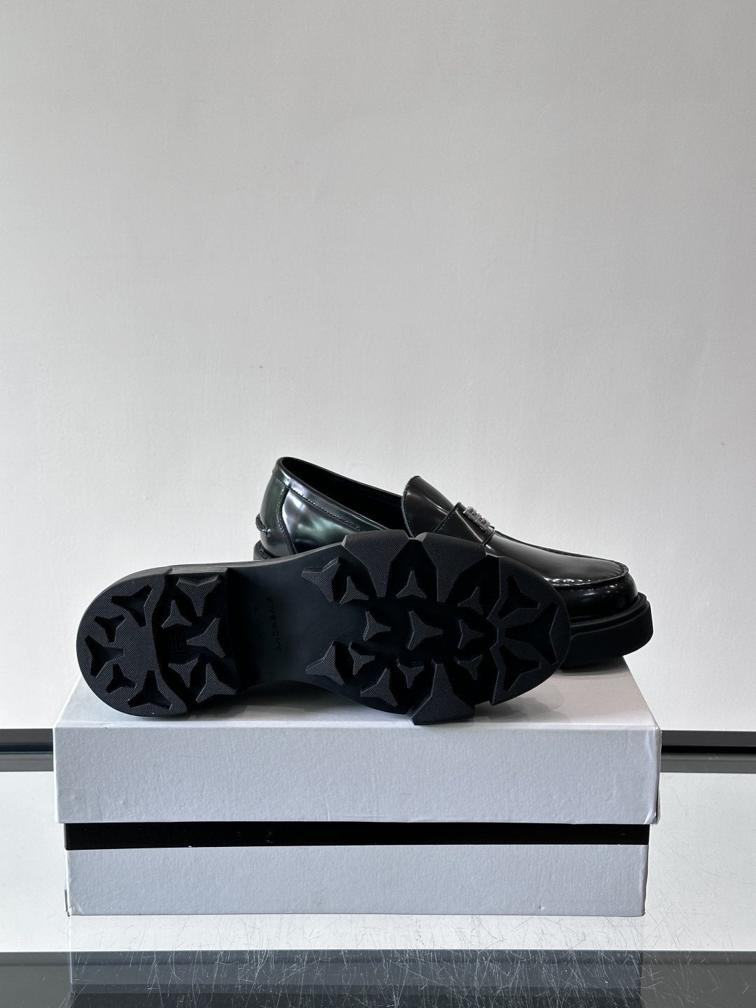 Givenchy Men's Metal-Accent Lug Sole Loafers