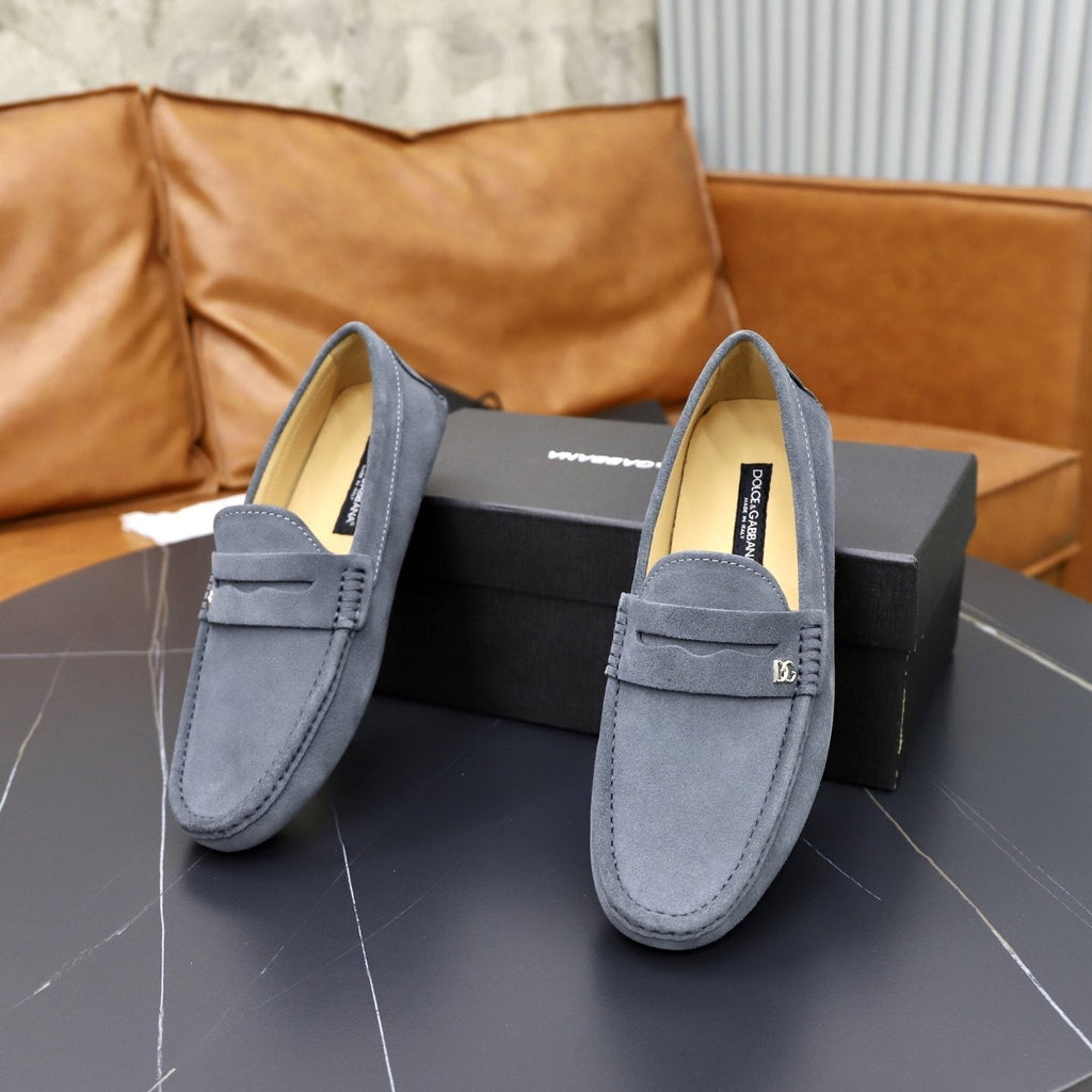 Dolce & Gabbana Men's Moc-Toe Loafers