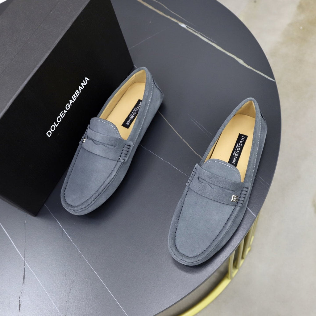 Dolce & Gabbana Men's Moc-Toe Loafers