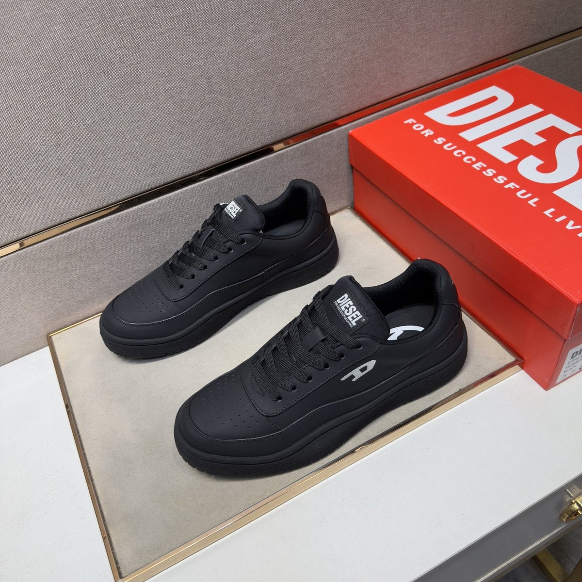 Diesel Men's Perforated Low-Top Sneakers