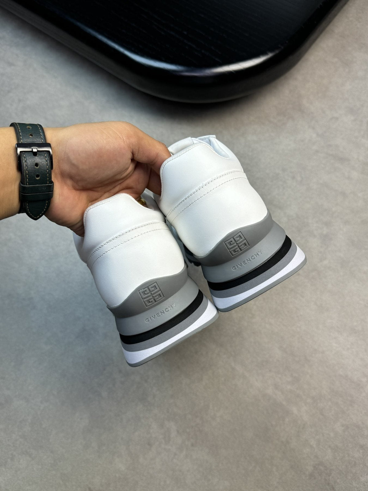 Givenchy Paneled Low-Top Sneakers
