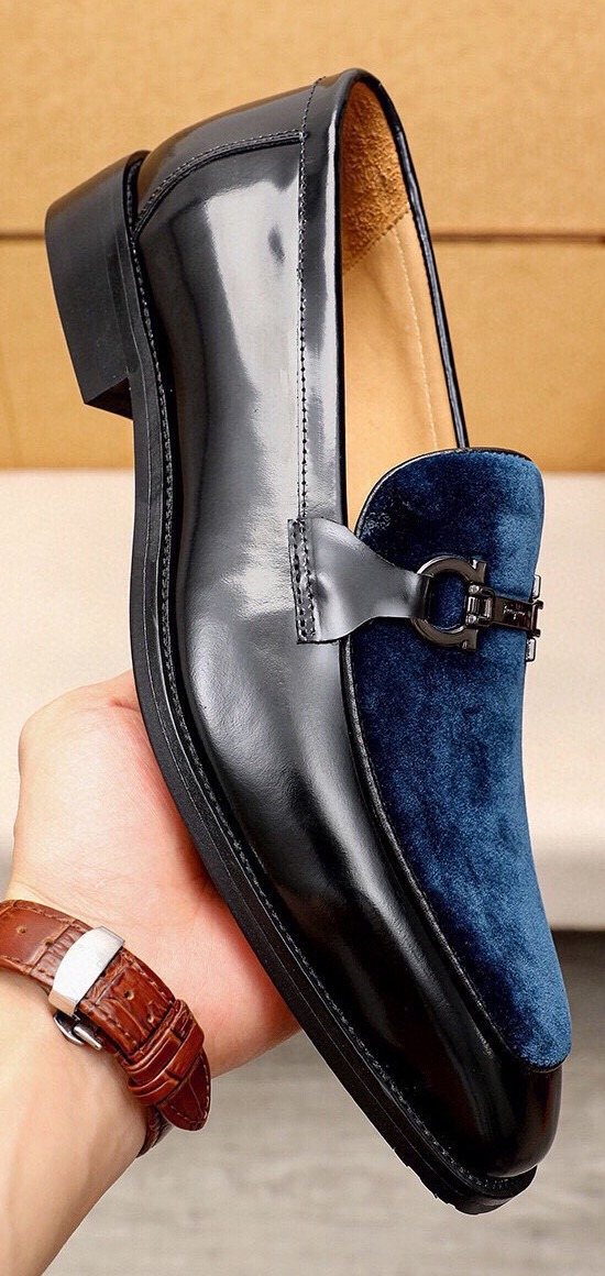 Ferragamo Metal Bit Loafers