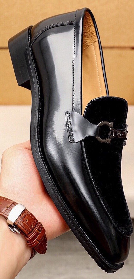 Ferragamo Metal Bit Loafers