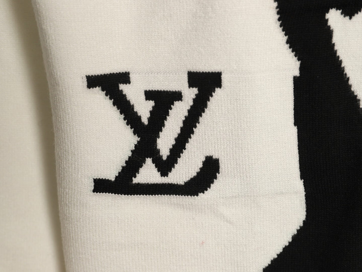 Louis Vuitton Portrait-Graphic Crewneck Sweater - Cream